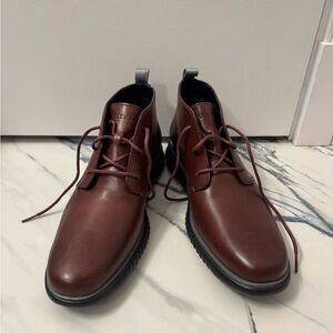 NWOT Cole Haan Men's Brown Leather Shoes ZEROGRAND